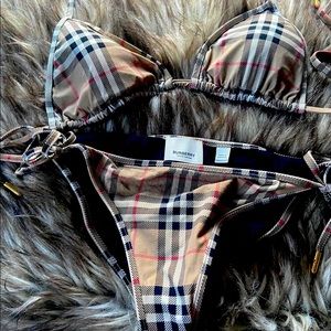 Burberry two piece bikini